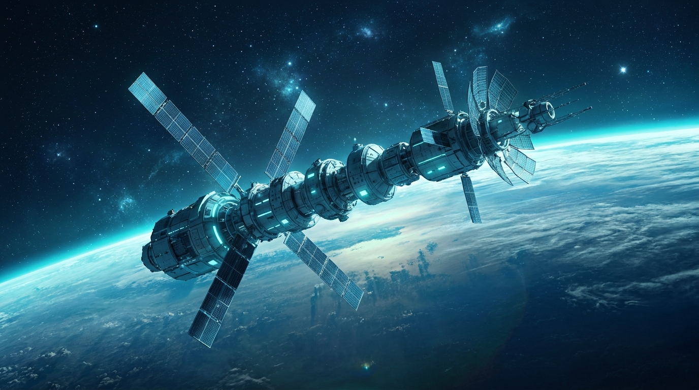 Satellite en orbite